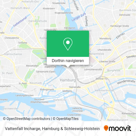 Vattenfall Incharge Karte