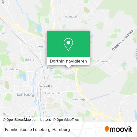 Familienkasse Lüneburg Karte