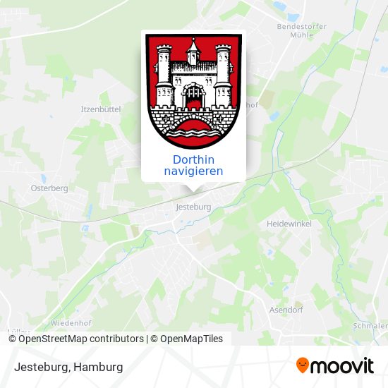 Jesteburg Karte