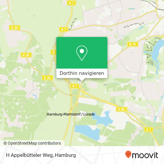 H Appelbütteler Weg Karte