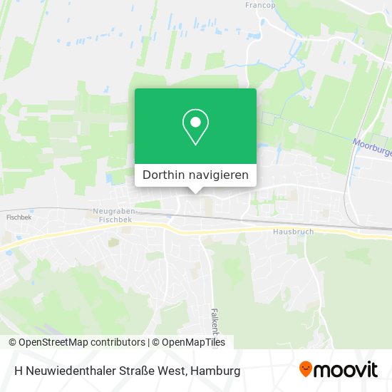 H Neuwiedenthaler Straße West Karte