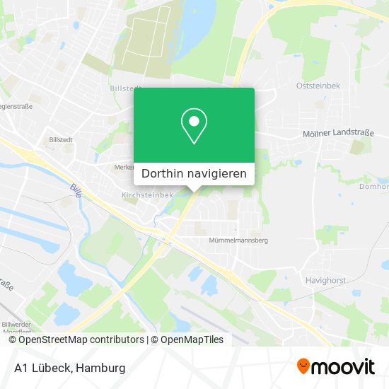 A1 Lübeck Karte