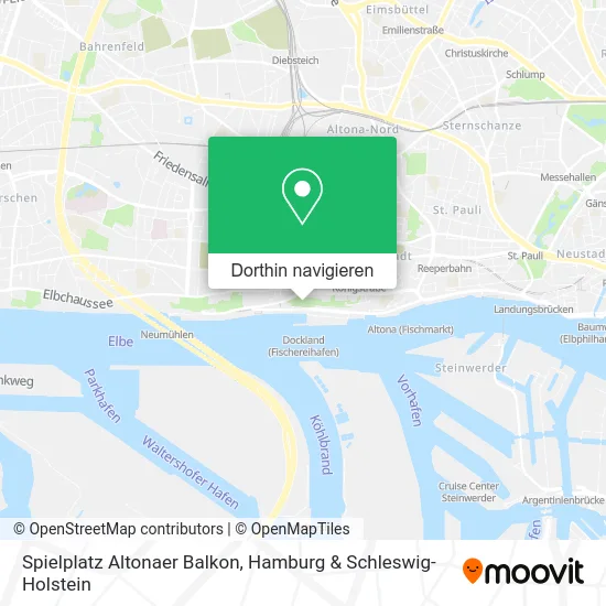 Spielplatz Altonaer Balkon Karte