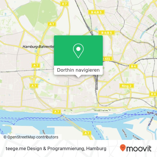 teege.me Design & Programmierung Karte