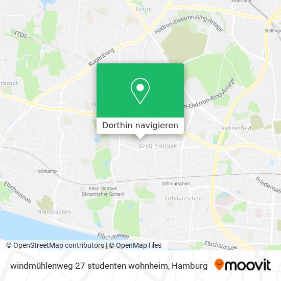 windmühlenweg 27 studenten wohnheim Karte