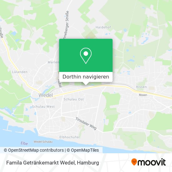 Famila Getränkemarkt Wedel Karte