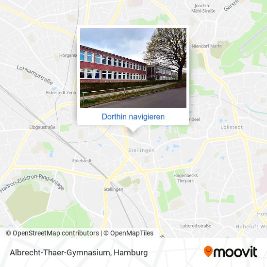 Albrecht-Thaer-Gymnasium Karte