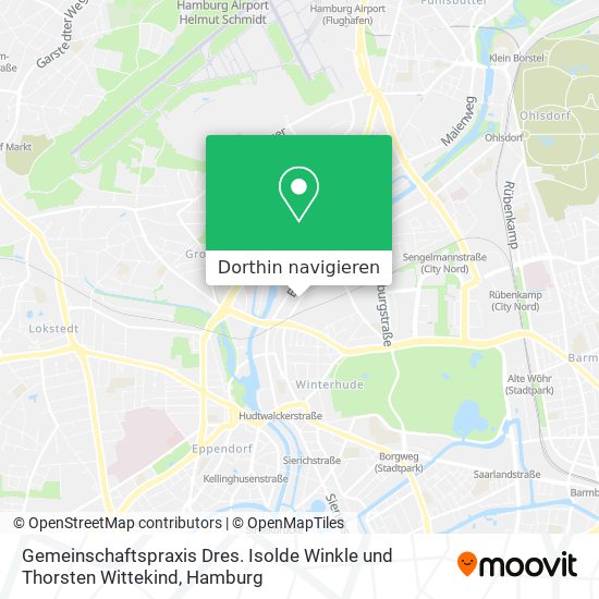 Gemeinschaftspraxis Dres. Isolde Winkle und Thorsten Wittekind Karte