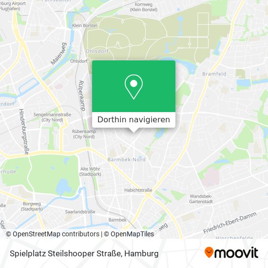 Spielplatz Steilshooper Straße Karte