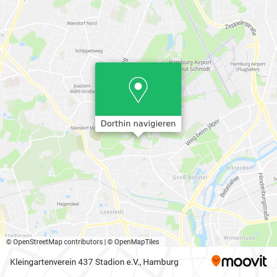 Kleingartenverein 437 Stadion e.V. Karte