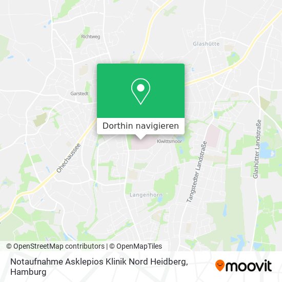 Notaufnahme Asklepios Klinik Nord Heidberg Karte