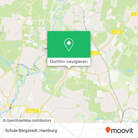 Schule Bergstedt Karte