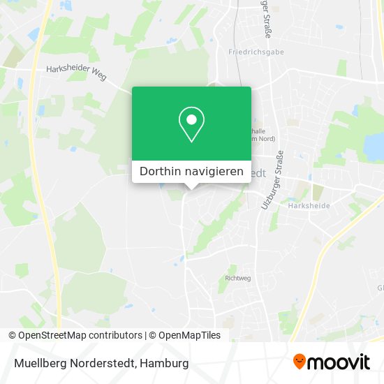 Muellberg Norderstedt Karte