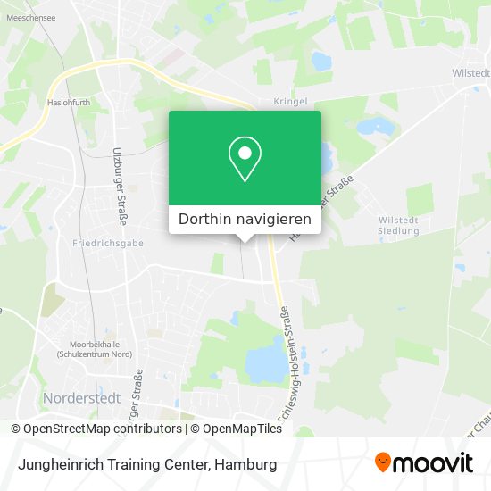 Jungheinrich Training Center Karte