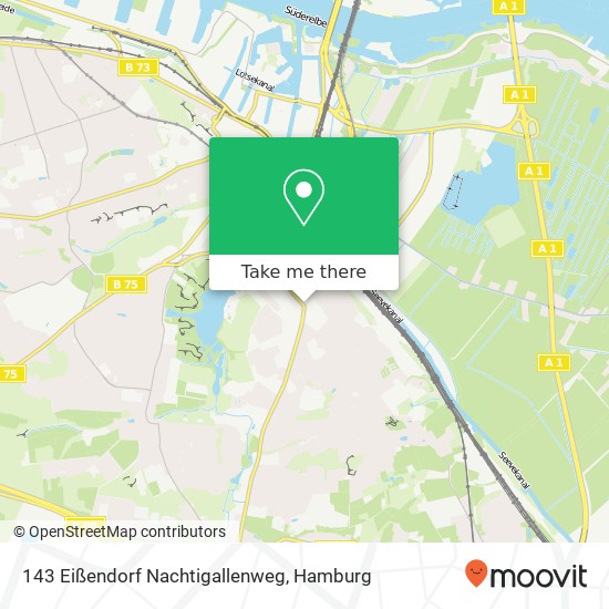 143 Eißendorf Nachtigallenweg Karte