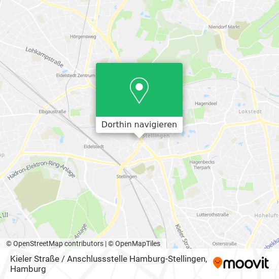 Kieler Straße / Anschlussstelle Hamburg-Stellingen Karte