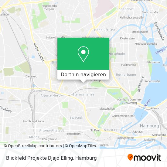 Blickfeld Projekte Djajo Elling Karte