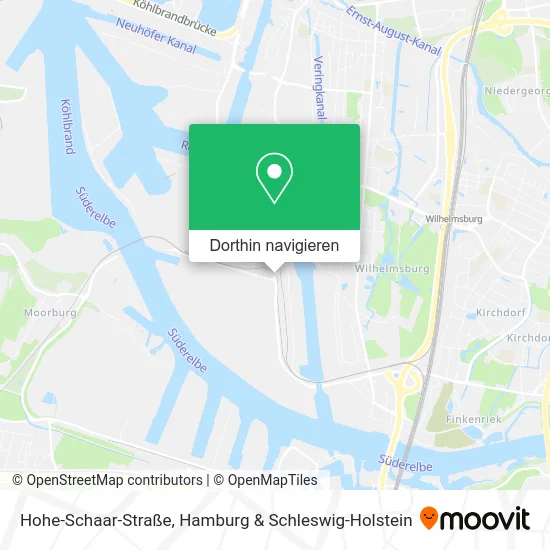 Hohe-Schaar-Straße Karte