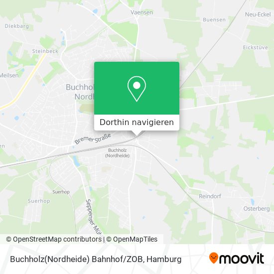 Buchholz(Nordheide) Bahnhof / ZOB Karte