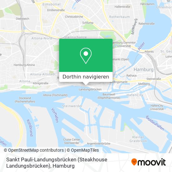 Sankt Pauli-Landungsbrücken (Steakhouse Landungsbrücken) Karte