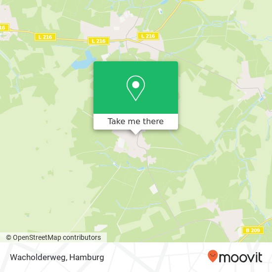 Wacholderweg Karte