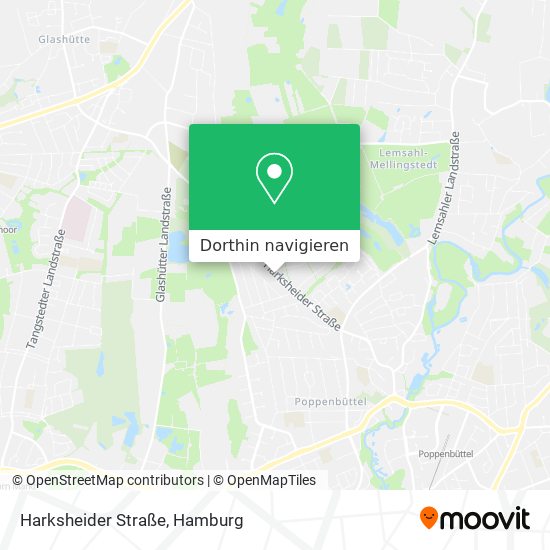 Harksheider Straße Karte