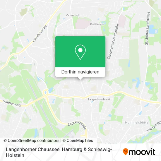Langenhorner Chaussee Karte
