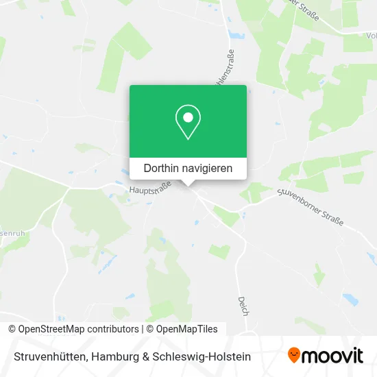 Struvenhütten Karte