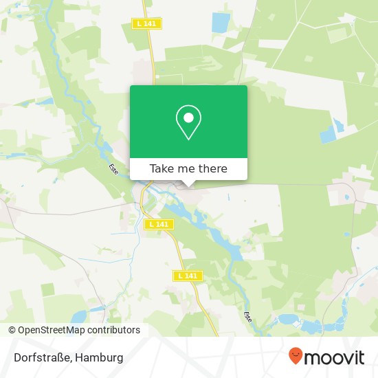 Dorfstraße Karte