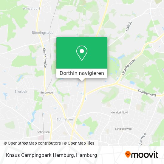 Knaus Campingpark Hamburg Karte