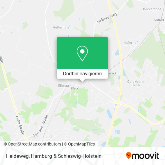 Heideweg Karte