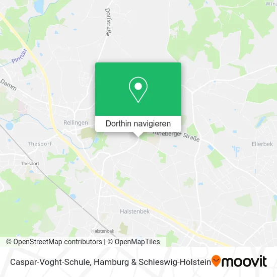 Caspar-Voght-Schule Karte