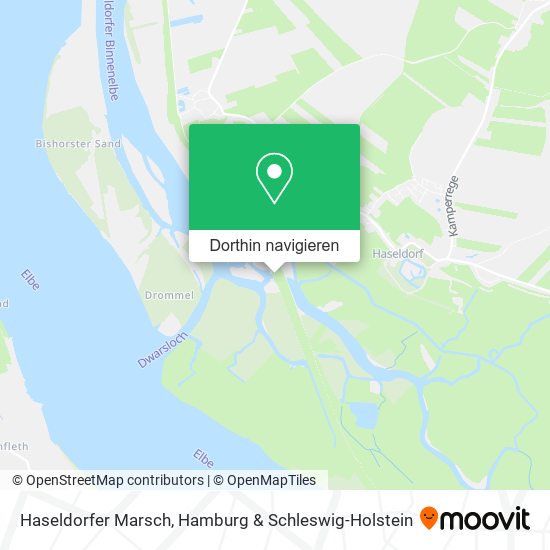 Wie komme ich zu Haseldorfer Marsch in Schleswig-Holstein mit dem Bus