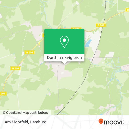 Am Moorfeld Karte