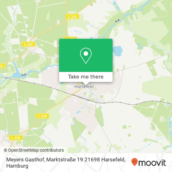 Meyers Gasthof, Marktstraße 19 21698 Harsefeld Karte