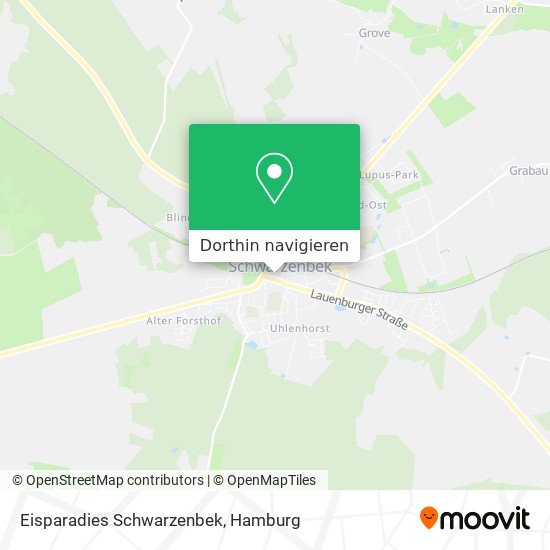 Eisparadies Schwarzenbek Karte