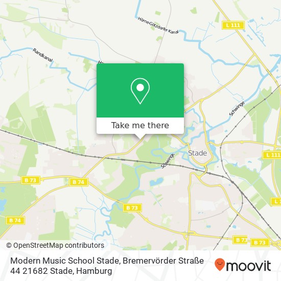 Modern Music School Stade, Bremervörder Straße 44 21682 Stade Karte