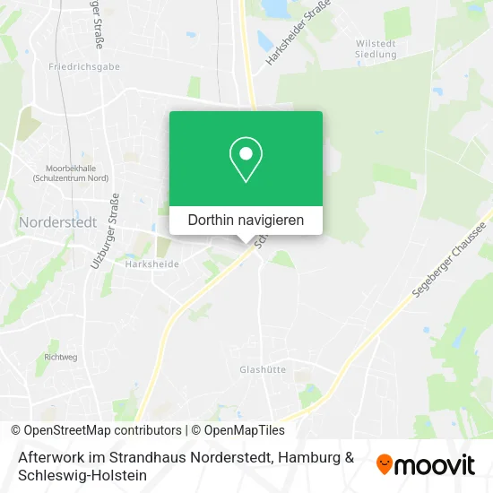 Afterwork im Strandhaus Norderstedt Karte
