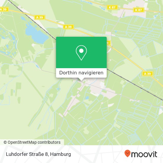 Luhdorfer Straße 8 Karte