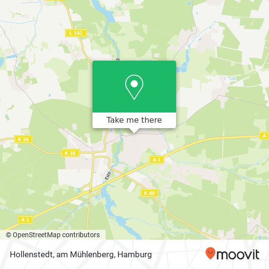 Hollenstedt, am Mühlenberg Karte