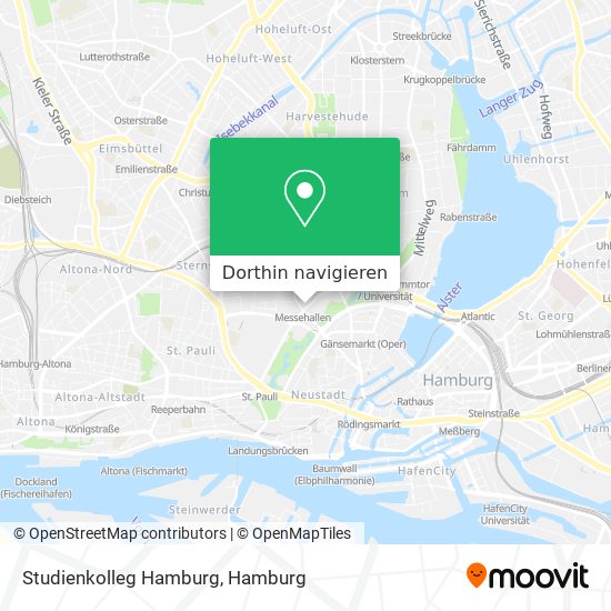 Studienkolleg Hamburg Karte