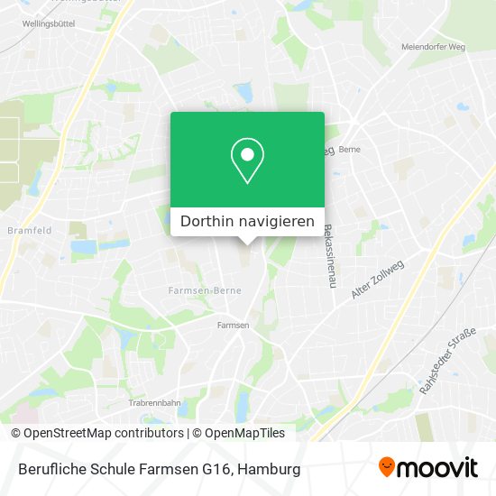 Berufliche Schule Farmsen G16 Karte