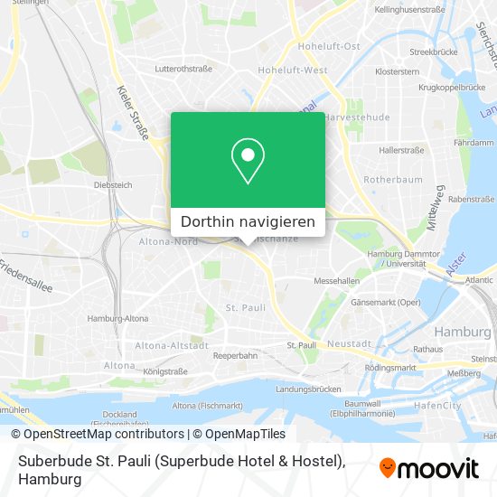 Suberbude St. Pauli (Superbude Hotel & Hostel) Karte