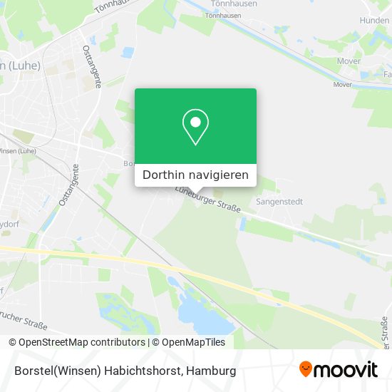 Borstel(Winsen) Habichtshorst Karte