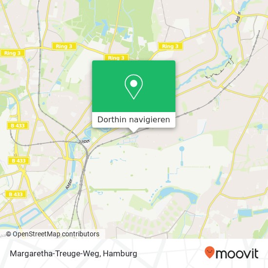 Margaretha-Treuge-Weg Karte