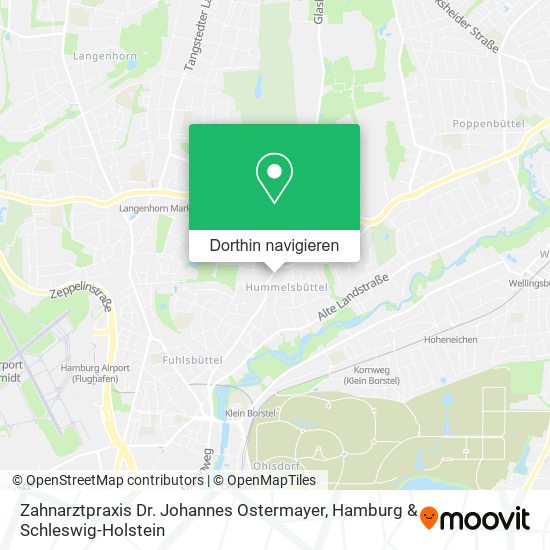 Zahnarztpraxis Dr. Johannes Ostermayer Karte