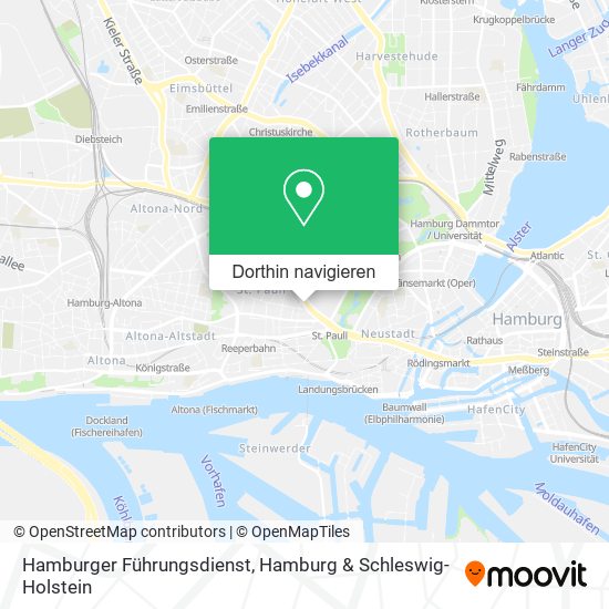 Hamburger Führungsdienst Karte