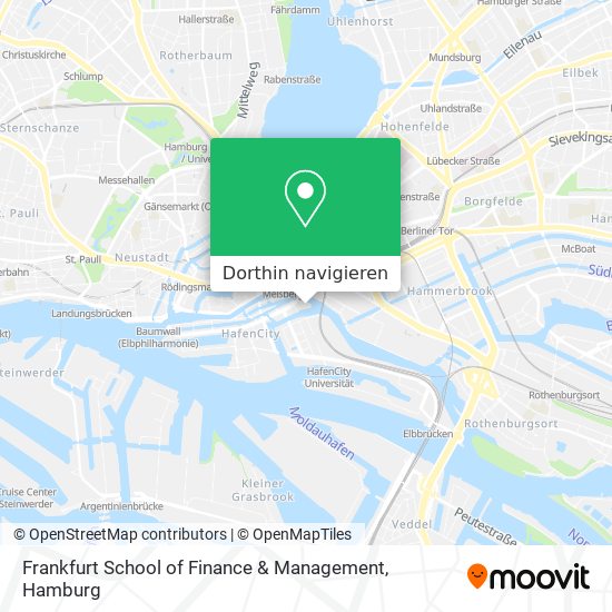 Frankfurt School of Finance & Management Karte