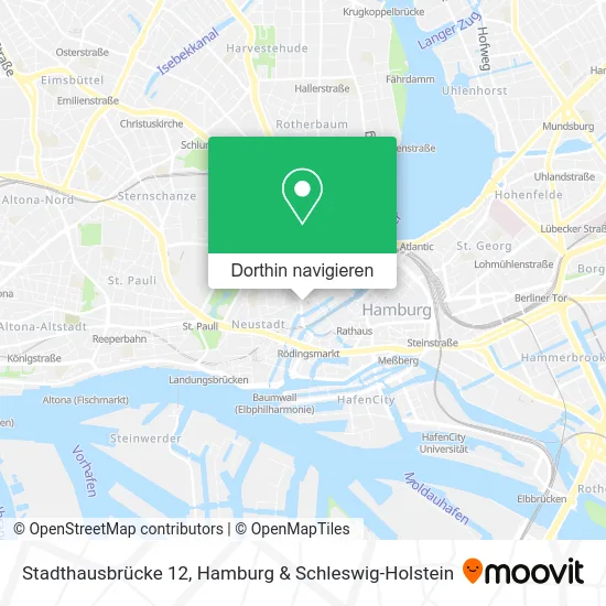 Stadthausbrücke 12 Karte