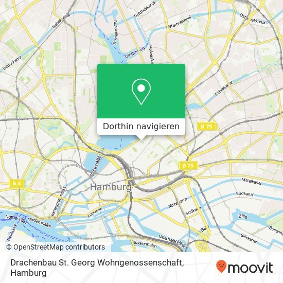 Drachenbau St. Georg Wohngenossenschaft Karte